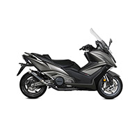 Mivv GP プロ スチール ブラック レーシング スリップオン Kymco AK550 - 2