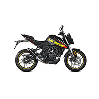 Mivv GP スチールブラック フルエキゾースト Voge Brivido 125R - 2