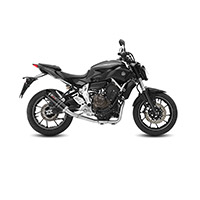 Mivv Gp Steel Black Full Exhaust Yamaha Mt-07 2021 - 2