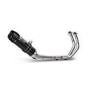 Mivv Gp Steel Black Full Exhaust Yamaha Mt-07 2021