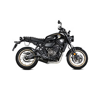 Mivv HR-1 Acier Schwarz Kompletter Kit Yamaha XSR 700 - 2