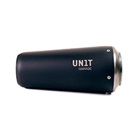 Unit Garage U150 Left Silencer Black - 2