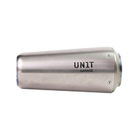 Unit Garage U150 Left Silencer Titanium - 2