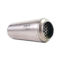 Unit Garage U150 Left Silencer Titanium