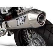Zard Slip On Steel Racing Conical Moto Guzzi ステルヴィオ