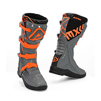 Acerbis X Team Boots Grey Orange