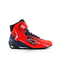 Chaussures Alpinestars MM93 Faster 4 rouge fluo - 2