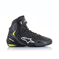 Alpinestars Faster 3 Shoes Black Yellow Fluo - 2