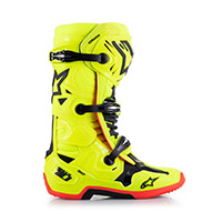 Alpinestars Tech 10 Boots Yellow Fluo