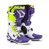 Bottes Alpinestars Tech 10 Le Dirt Studios Blanc