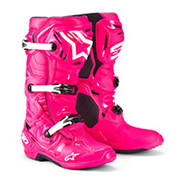 Alpinestars Tech 10 Boots Diva Pink White
