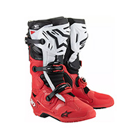 Bottes Alpinestars Tech 10 Enduro Rouge Vif