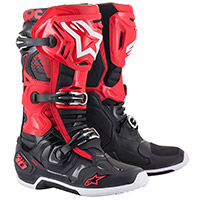 Alpinestars Tech 10 Boots Red Black