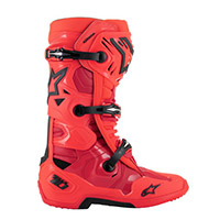 Alpinestars Tech 10 Le Ember Boots Fluo Red - 2