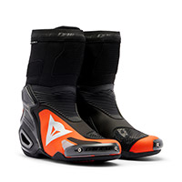 Dainese Axial 2 Boots Black Red Fluo