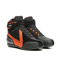Dainese Energyca D-wp Shoes Black Fluo Red