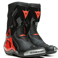 Dainese Torque 3 Out Stiefel schwarz fluo rot