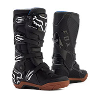 Fox Motion X Stiefel aus schwarzem Gummi