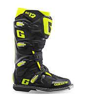 Gaerne Sg 12 Boots Black Yellow Fluo