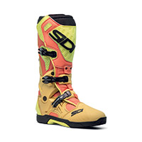 Sidi Crossair Boots Gold Lime