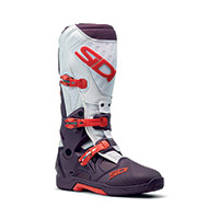 Bottes Sidi Crossair blanc noir bronze