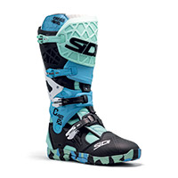 Botas Sidi Crossair X blanco azul rojo