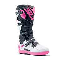 Botas Sidi Crossfire 3 SRS negro mint rosado