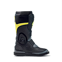 Bottines Enfant Sidi Flame Noir Jaune