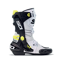 Bottes Sidi Rex 24 blanc noir jaune - 3