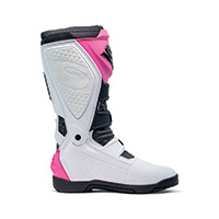 Botas Sidi X Power SC blanco negro rosa - 3