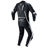Alpinestars Fusion Leather Suit Black White - 2