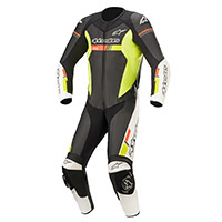 Alpinestars Gp Force Chaser Suit Black Yellow Fluo