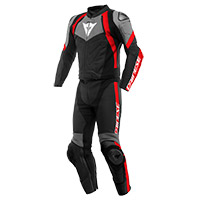 Traje de Cuero Dainese Avro 4 2PCS lava rojo