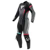 Dainese Fulminea 2pcs Suit Black White