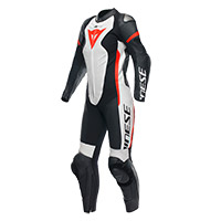 Dainese Grobnik Perforated Lady Suit White Red