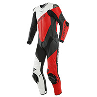 Dainese Imola Perforated Suit White Lava Red