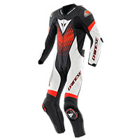 Dainese Laguna Seca 6 穴あきスーツ レッド