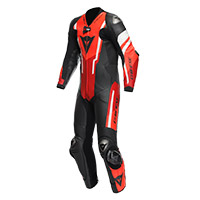 Traje Dainese Misano 3 Perforado D-Air rojo