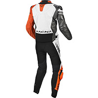 Macna Tracktix 2pcs Suit White Orange
