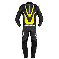 Spidi Laser Pro Perforated Suit Black Fluo Yellow - 2