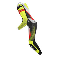 Spidi Supersonic Perforated Pro Leather Suit Red Yellow - 3