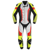 Spidi Supersonic Perforated Pro Leather Suit Blue Gold
