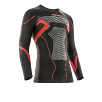 Ropa interior de jersey Acerbis X-Body Winter negro rojo