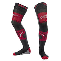 Alpinestars Knee Brace Socks Black Red