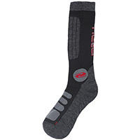 Chaussettes Held Bike Thermo Noir Gris