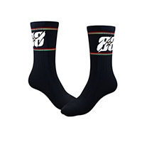 Ixon Oliveira 25 Socks Black White