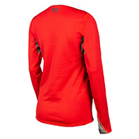 Camisa Klim Solstice 3.0 Mujer rojo