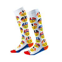 O Neal Pro Mx Emoji Racer Socks Multi