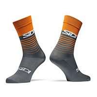 Sidi Miami Socks Grey Orange