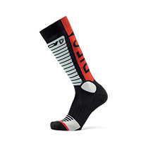 Sidi 390-1 Prs Rapidus Socks Black Red